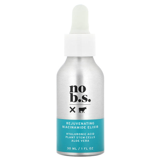 No BS Skincare, Rejuvenating Niacinamide Elixir, 1 fl oz (30 ml)