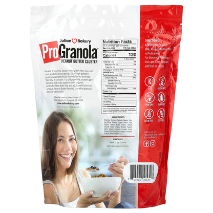 Julian Bakery, Pro Granola, Peanut Butter Cluster, 18.5 oz (526 g)