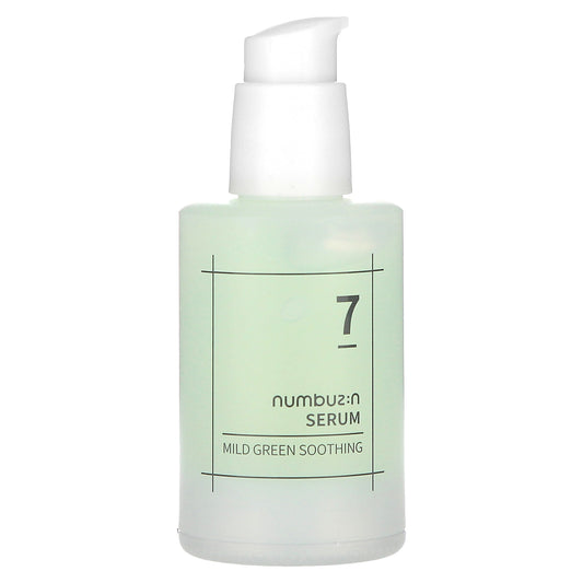 Numbuzin, No.7 Mild Green Soothing Serum , 1.69 oz (50 ml)