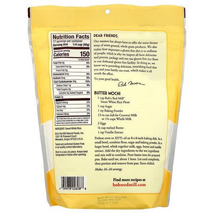 Bob's Red Mill, Sweet White Rice Flour, 24 oz (680 g)