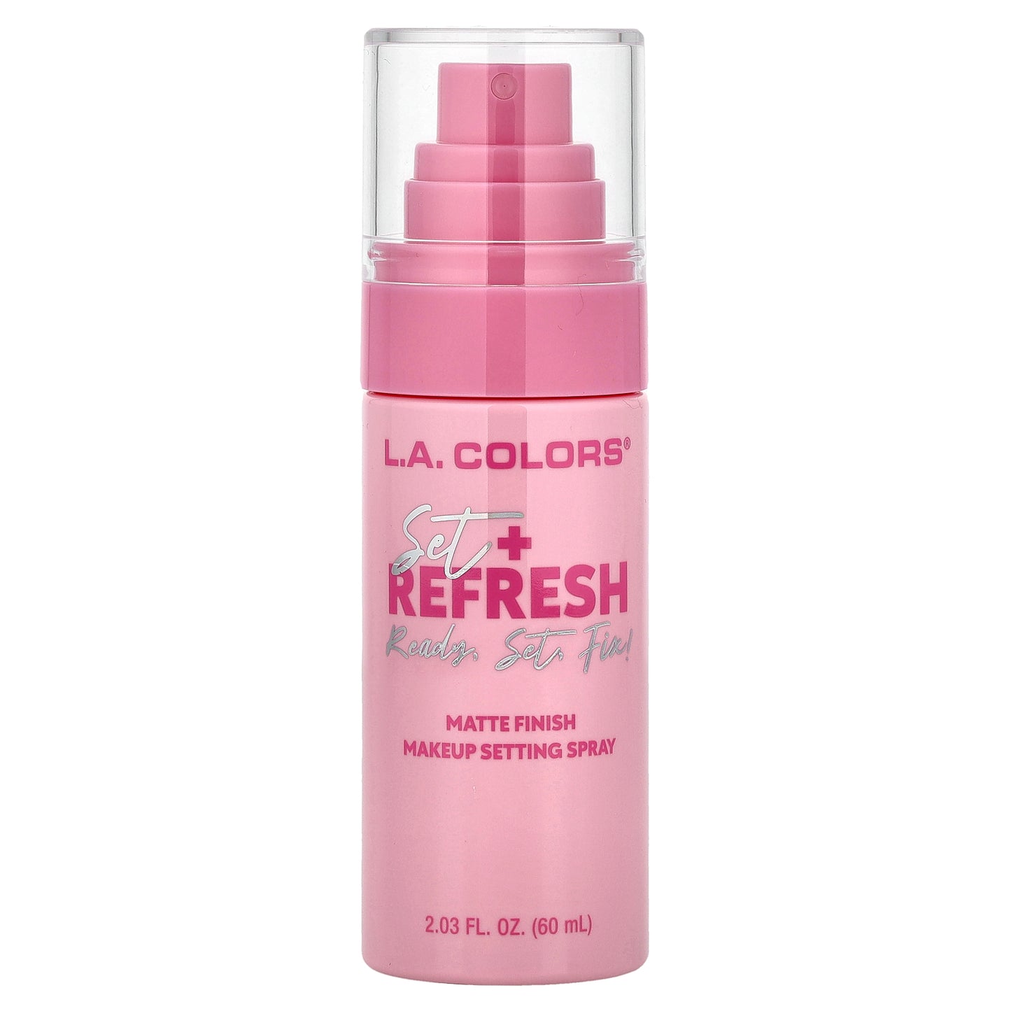 L.A. Colors, Set + Refresh, Makeup Setting Spray, CSS338 Matte, 2.03 fl oz (60 ml)