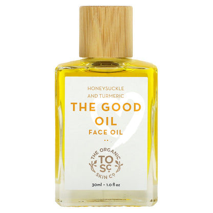 The Organic Skin Co., The Good Oil, Face Oil, Honeysuckle and Turmeric, 1 fl oz (30 ml)