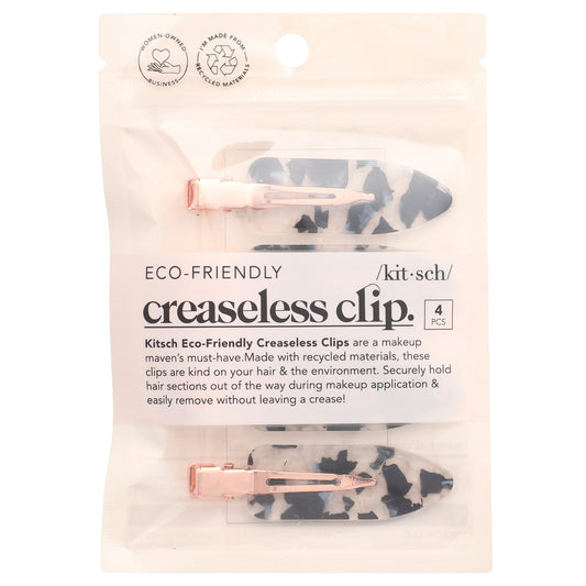 Kitsch, Eco-Friendly Creaseless Clip, 4 Pieces