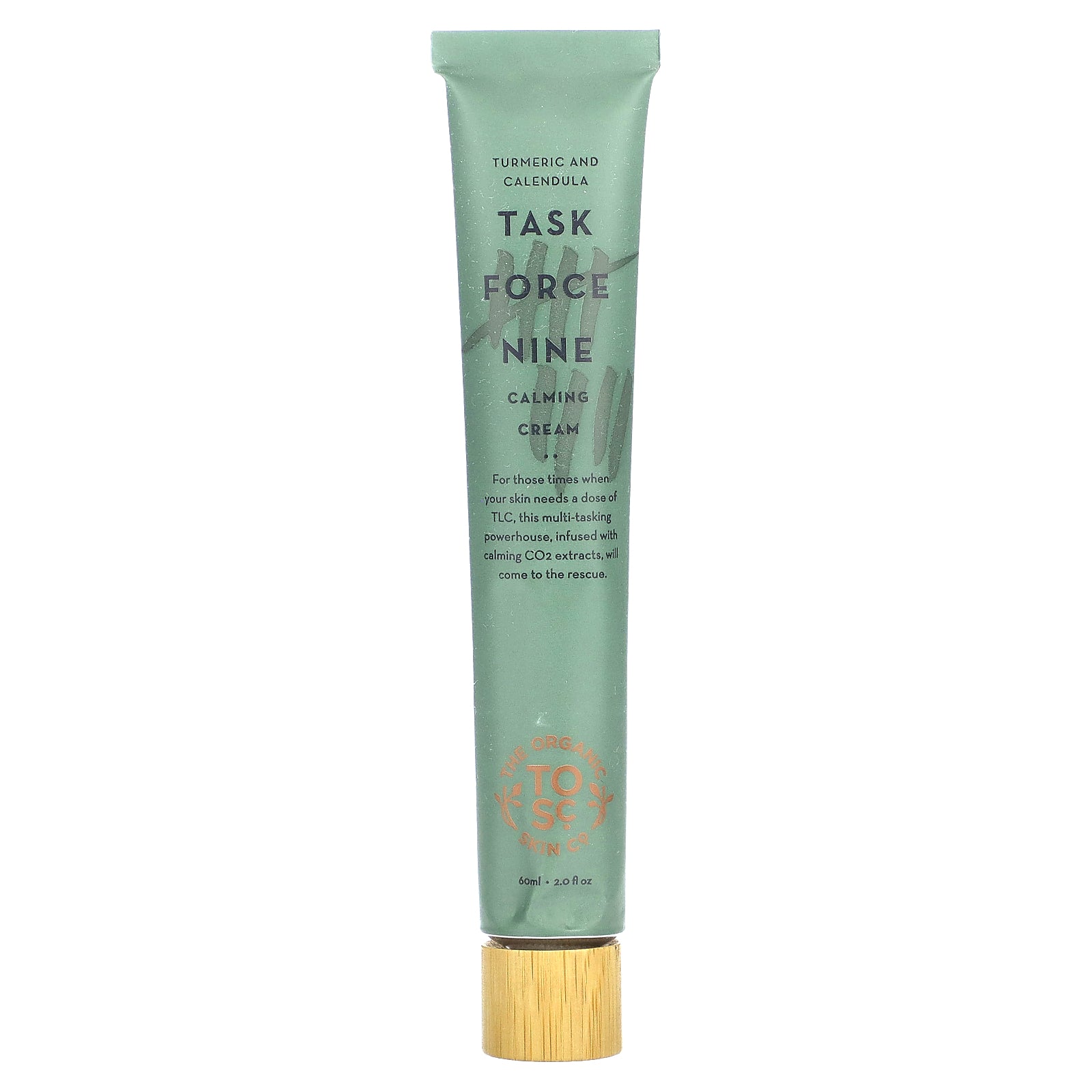 The Organic Skin Co., Task Force Nine, Calming Cream, 2 fl oz (60 ml)