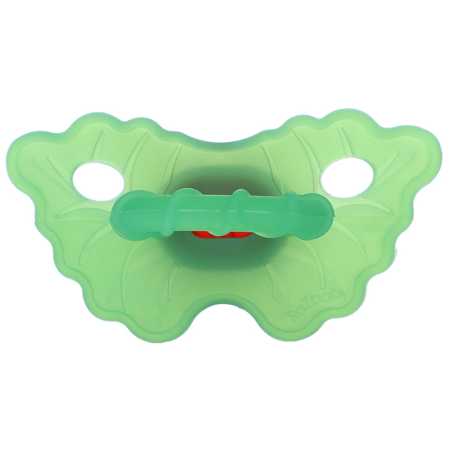 RaZbaby, RaZ-berry Teether, 3 Months+, Green/Red, 1 Count