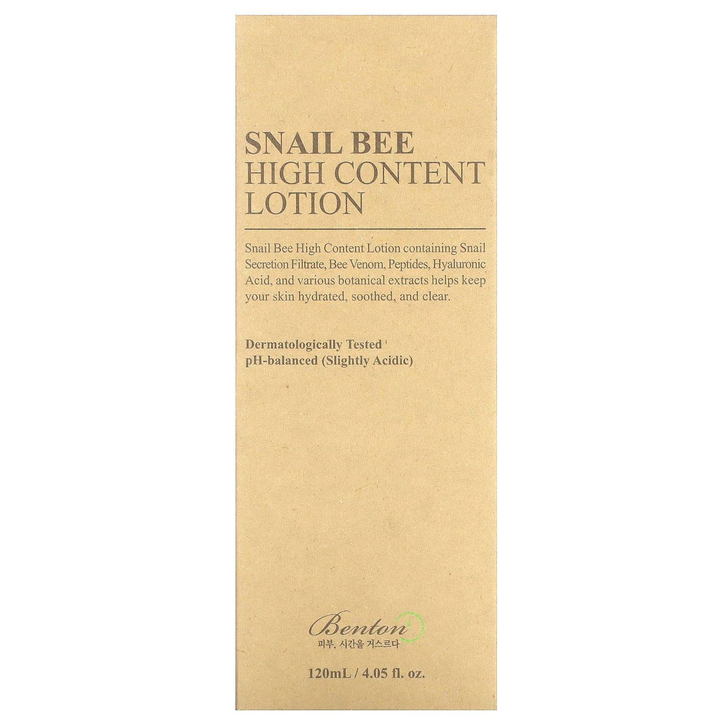 Benton, Snail Bee High Content Lotion, 4.05 fl oz (120 ml)