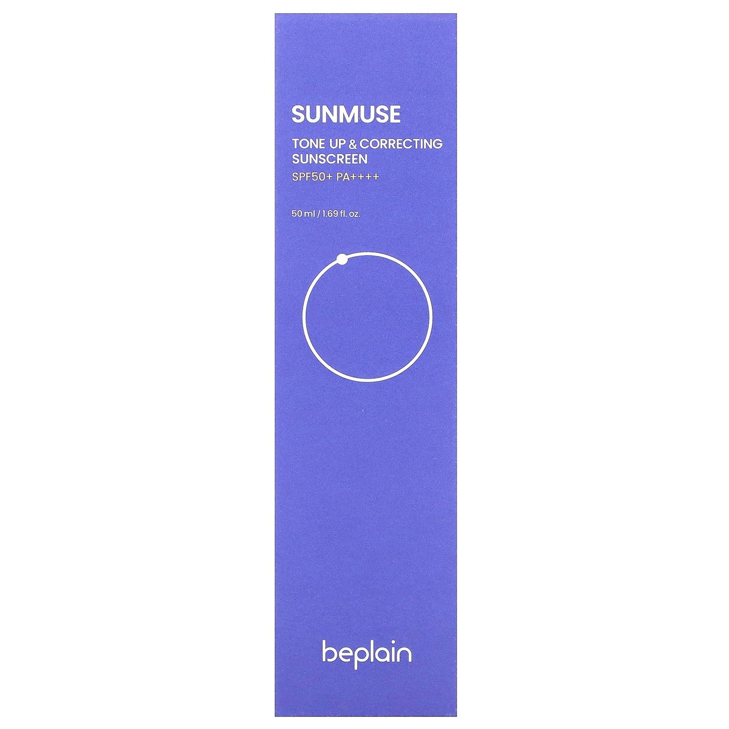 Beplain, Sunmuse, Tone Up & Correcting Sunscreen, SPF 50+, PA ++++, 1.69 fl oz (50 ml)