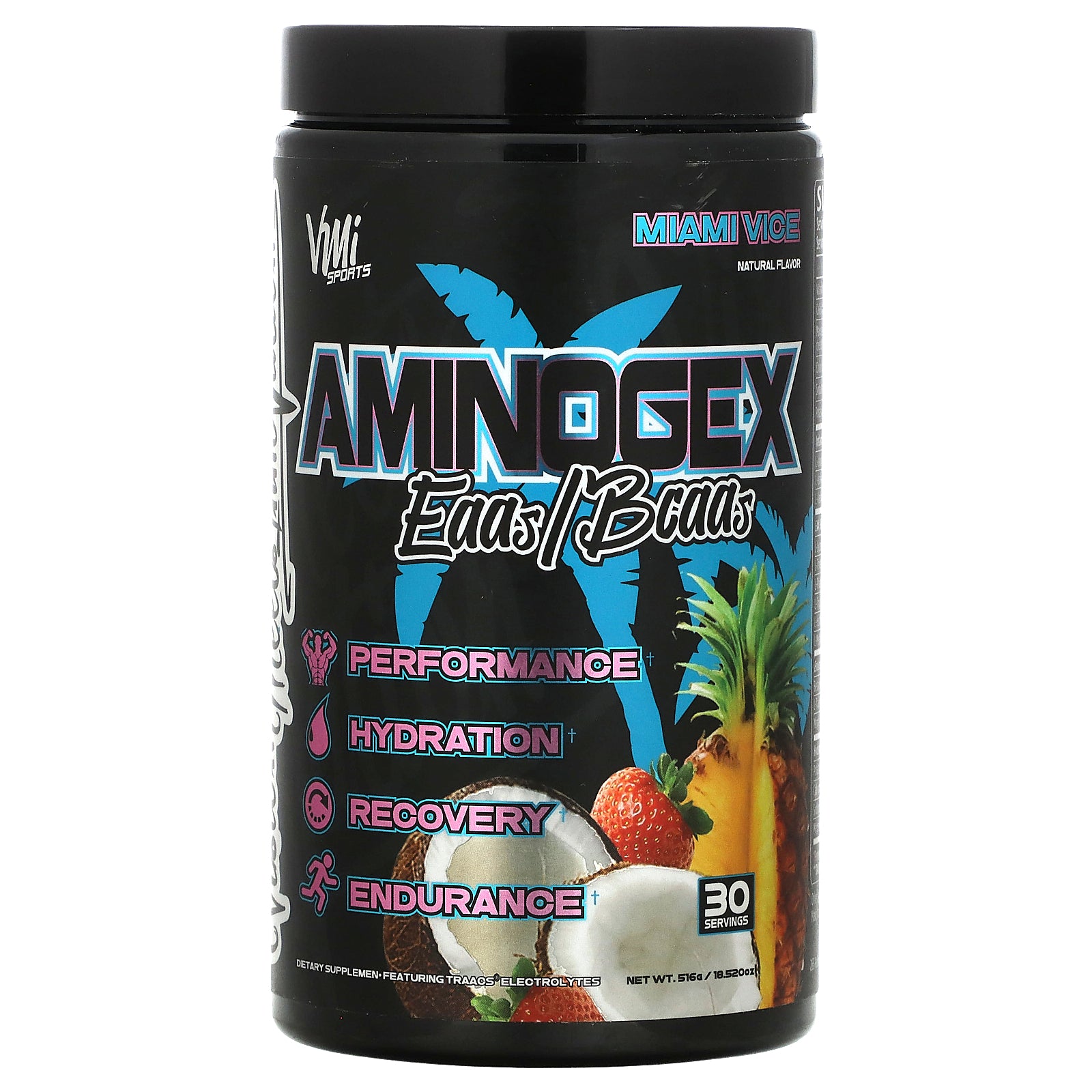 VMI Sports, Aminogex, EAAs/BCAAs, Miami Vice, 18.52 oz (516 g)