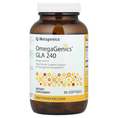 Metagenics, OmegaGenics®, GLA 240, 90 Softgels