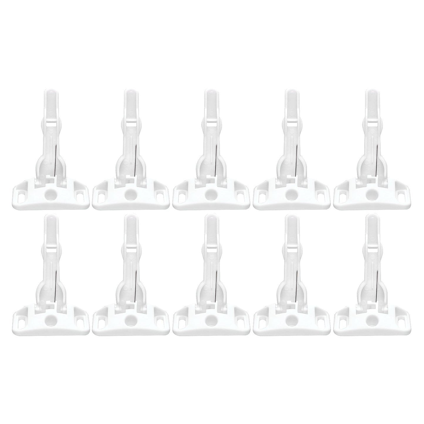 Safety 1st, Spring-Loaded Cabinet & Drawer Latches, 10 Pack