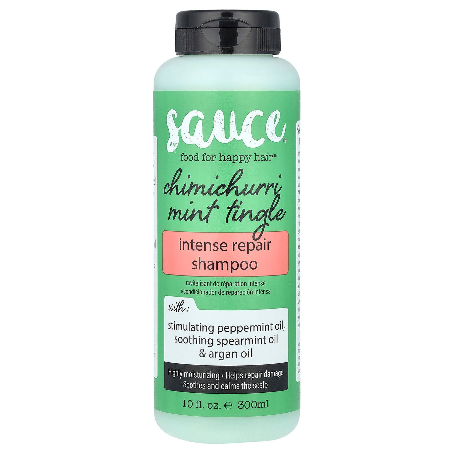 Sauce Beauty, Intense Repair Shampoo, Chimichurri Mint Tingle , 10 fl oz (300 ml)