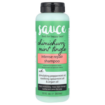 Sauce Beauty, Intense Repair Shampoo, Chimichurri Mint Tingle , 10 fl oz (300 ml)