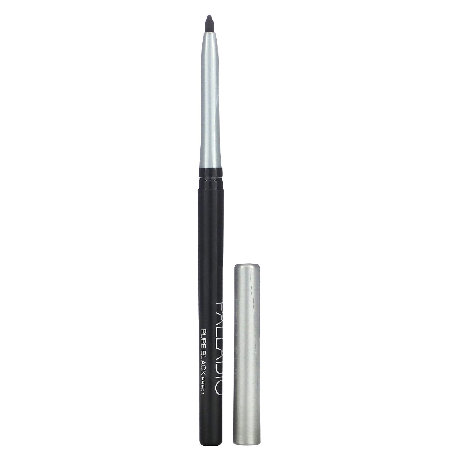 Palladio, Retractable Waterproof Eyeliner, Pure Black PRE01, 0.01 oz (0.28 g)