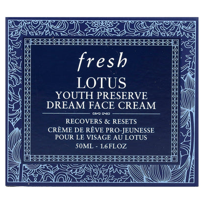 Fresh, Lotus, Youth Preserve Dream Face Cream, 1.6 fl oz (50 ml)