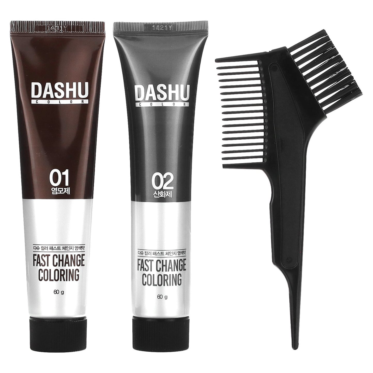 Dashu, Fast Change Coloring, Natural Brown, 1 Application Kit