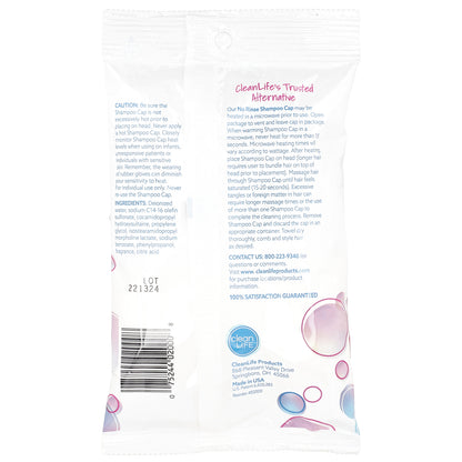 CleanLife, No Rinse® Shampoo Cap, 1 Cap