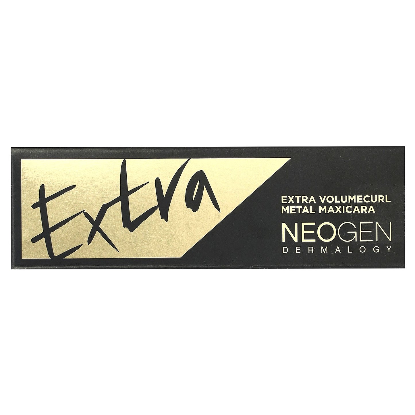 Neogen, Extra Volumecurl Metal Maxicara Refill, 01 Black, 0.13 fl oz (4 ml)