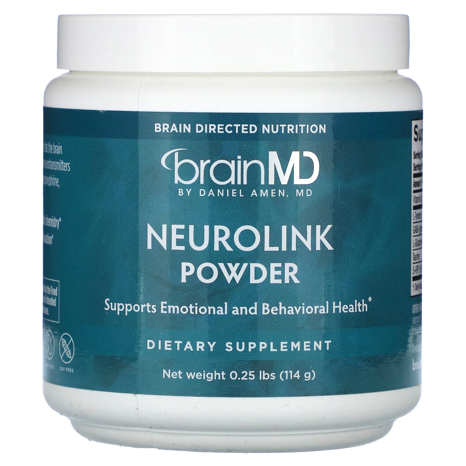 BrainMD, Neurolink Powder, 0.25 lb (114 g)