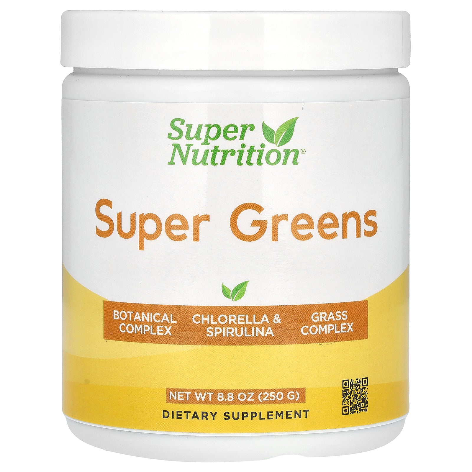 Super Nutrition, Super Greens, 8.8 oz (250 g)