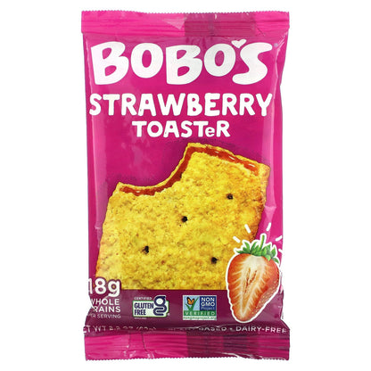 Bobo's Oat Bars, Strawberry Toaster, 3 Pastries