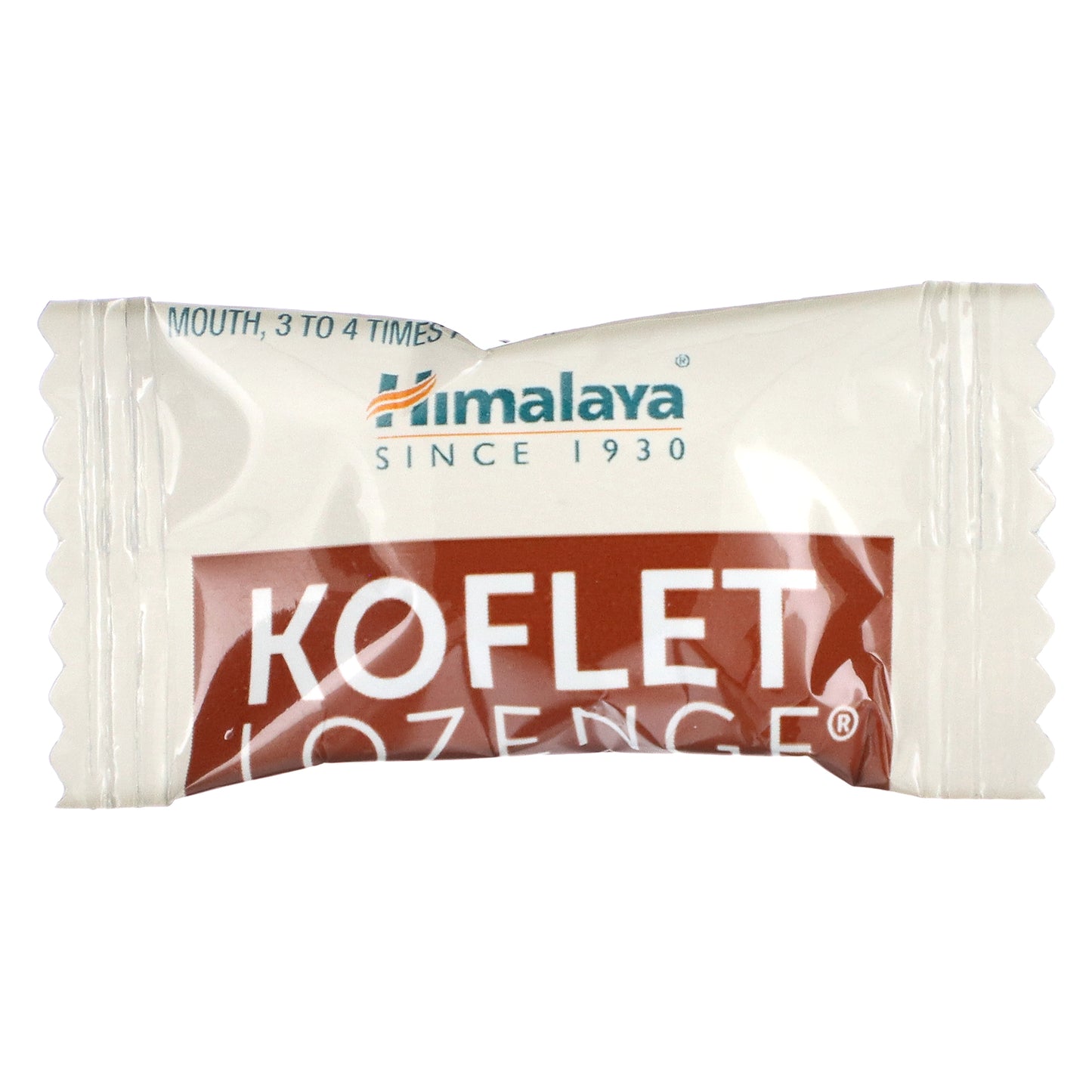 Himalaya, Koflet Lozenge, Natural Vanilla Chai, 20 Lozenges