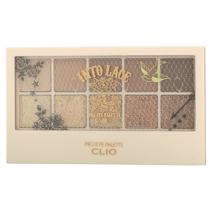 Clio, Pro Eye Palette, 08 Into Lace, 1 Palette