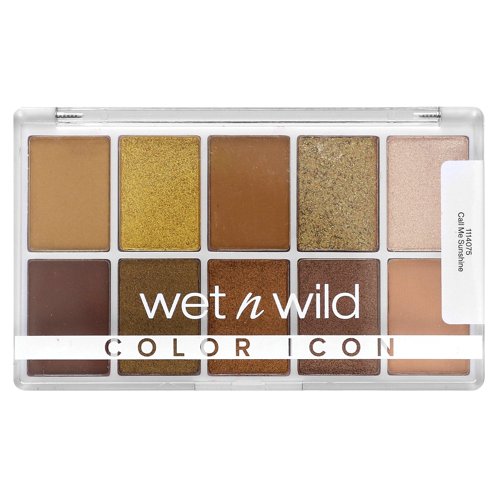 wet n wild, Color Icon, 10-Pan Palette, Call Me Sunshine, 0.42 oz (12 g)