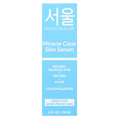 SeoulCeuticals, Miracle Clear Skin Serum, 1 fl oz (30 ml)