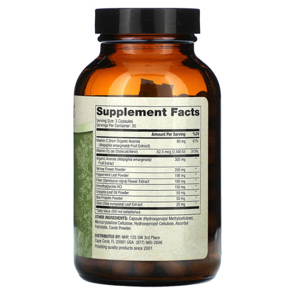 Dr. Mercola, Herbal Immune Support, 90 Capsules