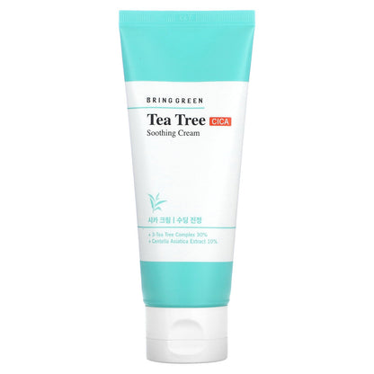 Bringgreen, Tea Tree CICA Soothing Cream, 3.38 fl oz (100 ml)