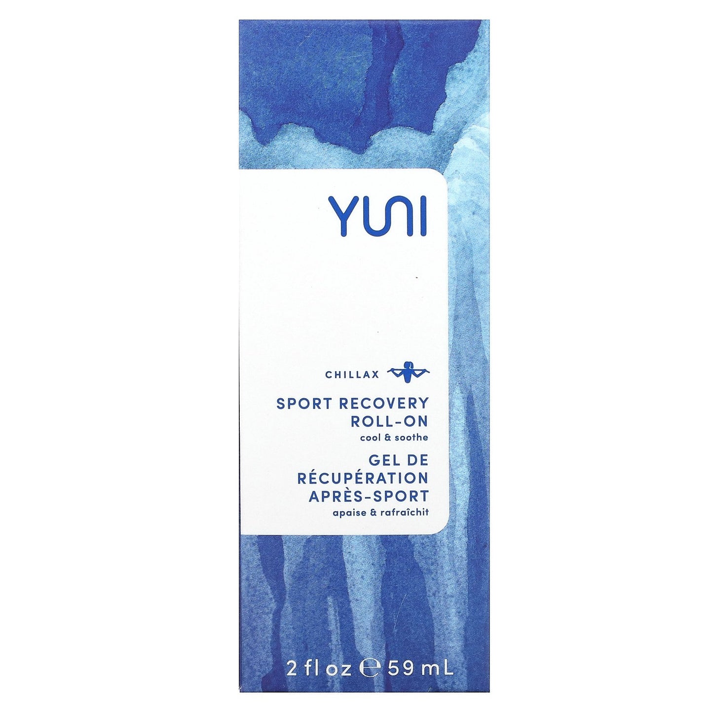 Yuni Beauty, Chillax, Sport Recovery Roll-On, 2 fl oz (59 ml)