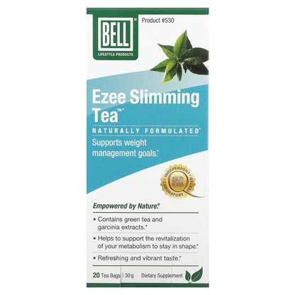 Bell Lifestyle, Ezee Slimming Tea, 20 Tea Bags (30 g)