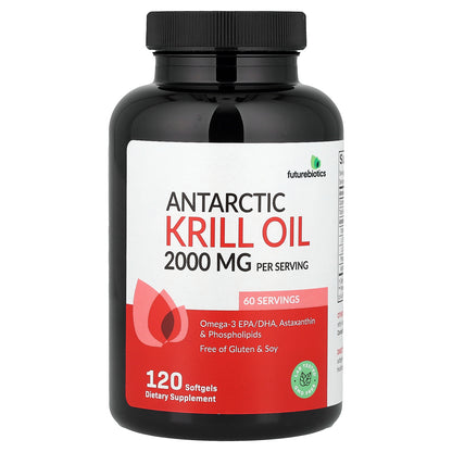Futurebiotics, Antarctic Krill Oil, 120 Softgels