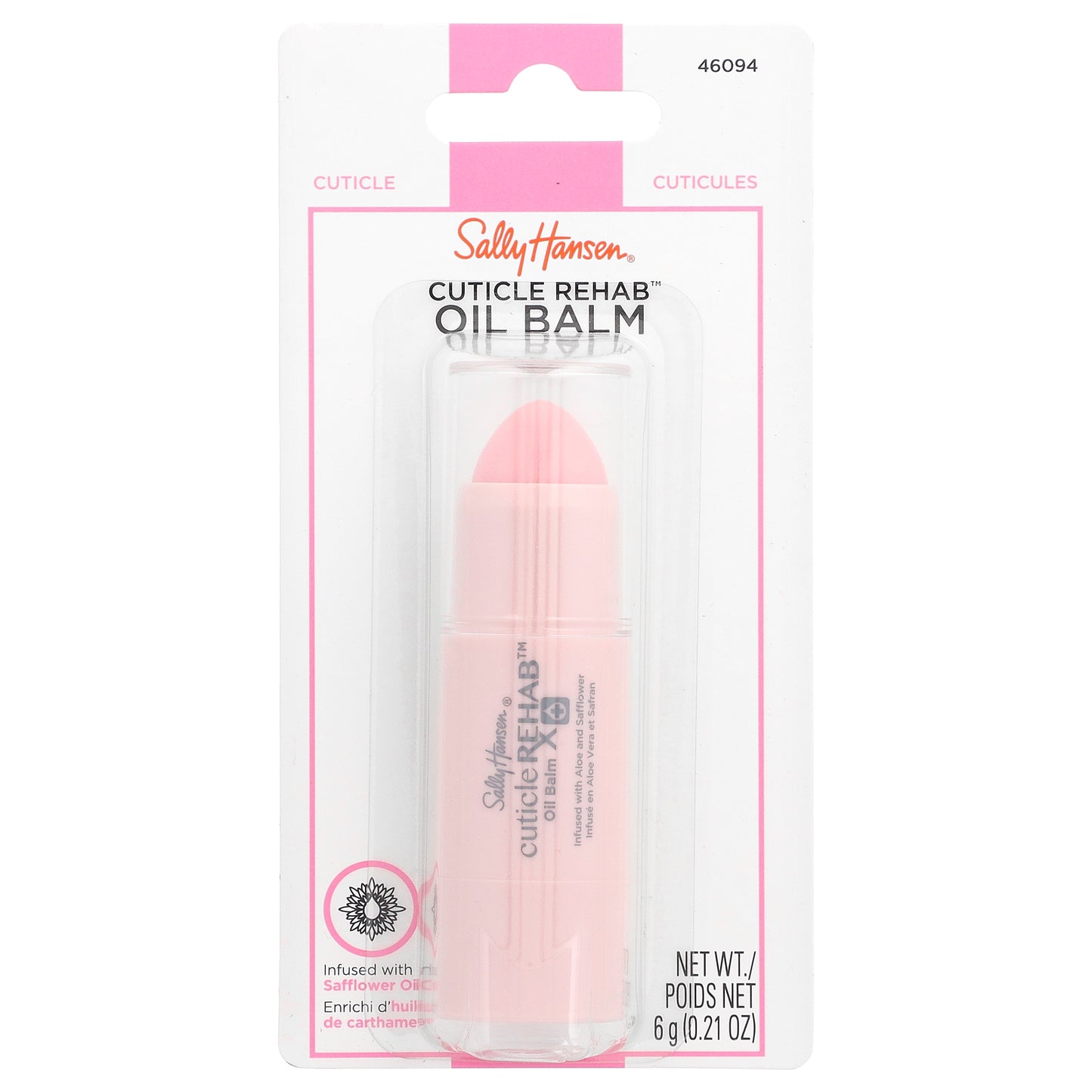 Sally Hansen, Cuticle Rehab™ Oil Balm, 0.21 oz (6 g)