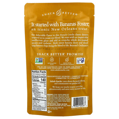 Sahale Snacks, Glazed Mix, Banana Rum Pecans, 4 oz (113 g)