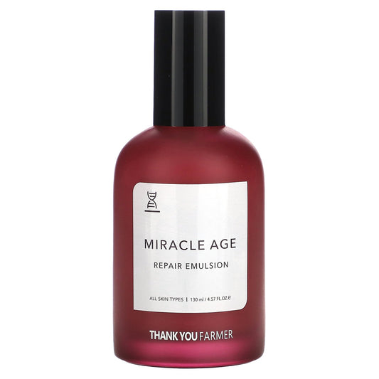 Thank You Farmer, Miracle Age, Repair Emulsion, 4.57 fl oz (130 ml)