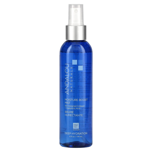 Andalou Naturals, Moisture Boost Mist, Deep Hydration, 6 fl oz (178 ml)