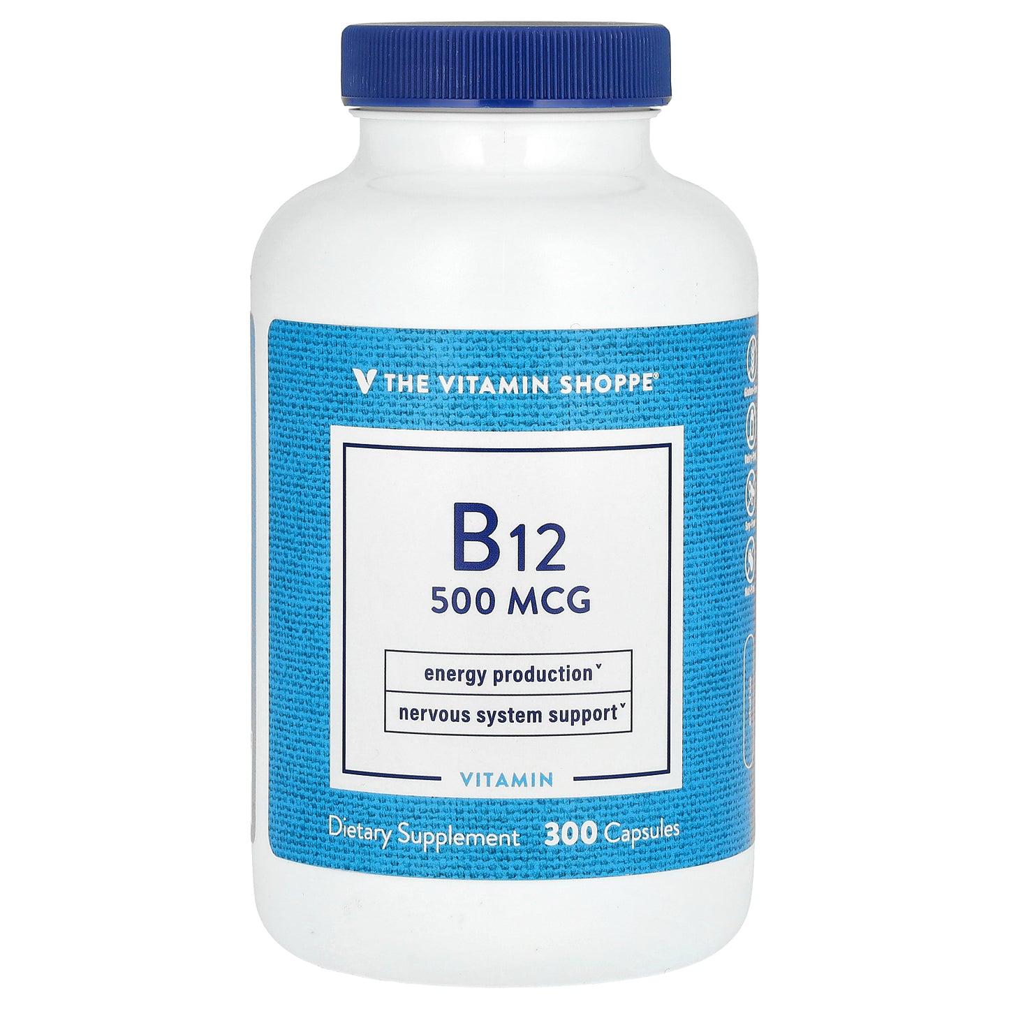 The Vitamin Shoppe, Vitamin B12, 500 mcg, 300 Capsules