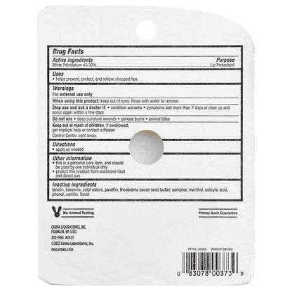 Carmex, Classic Lip Balm, Medicated, 3 Jars, 0.25 oz (7.5 g) Each