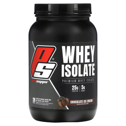 ProSupps, Whey Isolate, Chocolate Ice Cream, 2 lb (907 g)