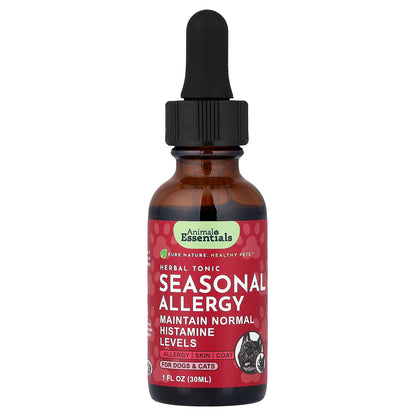 Animal Essentials, Seasonal Allergy, For Dogs & Cats, 1 fl oz (30 ml)