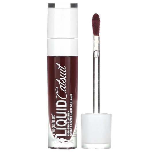 wet n wild, MegaLast, Liquid Catsuit, High-Shine Lipstick, 978A Devil's Advocate, 0.2 oz (5.7 g)