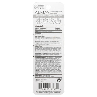 Almay, Clear Complexion Concealer, 200 Light Medium , 0.3 fl oz (9 ml)