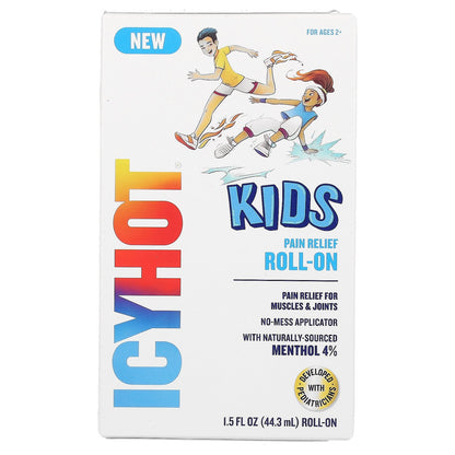 Icy Hot, Kids Pain Relief Roll-On, For Ages 2+, 1.5 fl oz (44.3 ml)