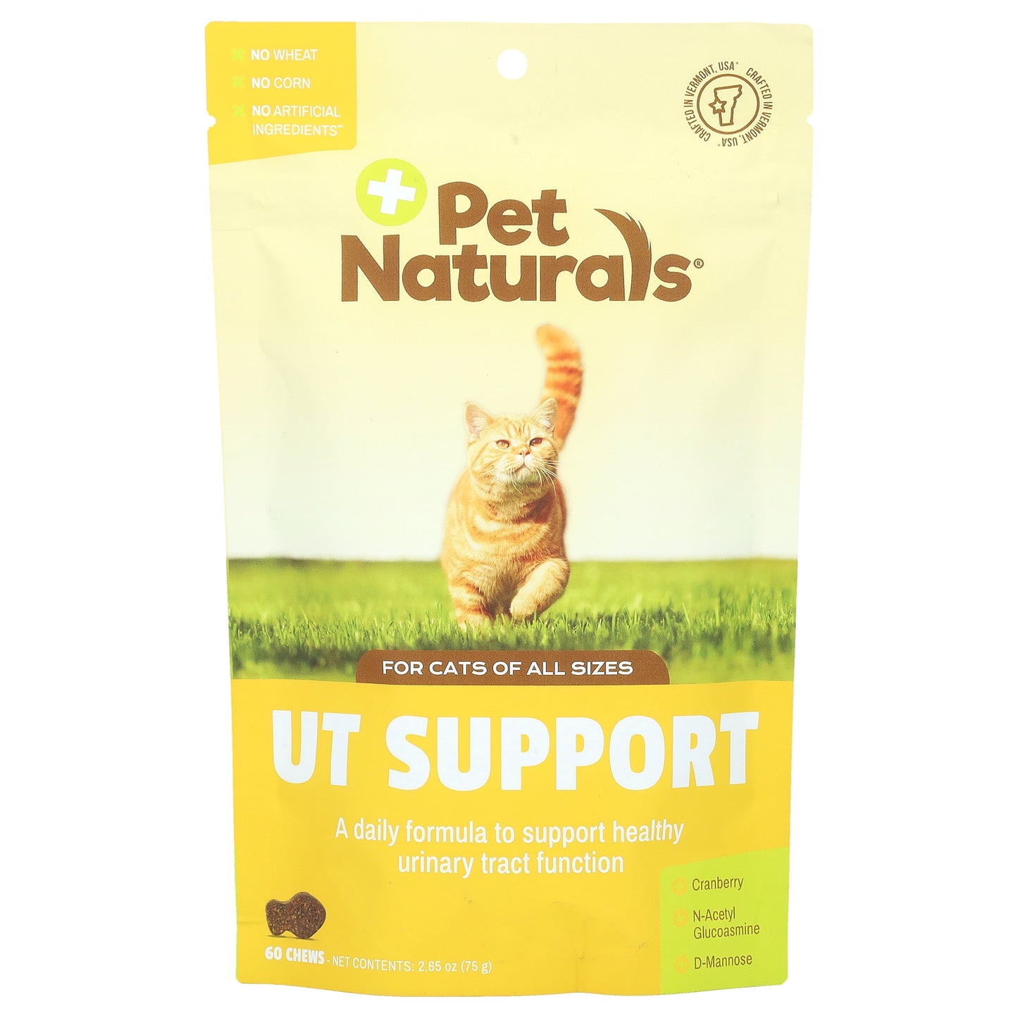 Pet Naturals, UT Support, For Cats, All Sizes, 60 Chews, 2.65 oz (75 g)