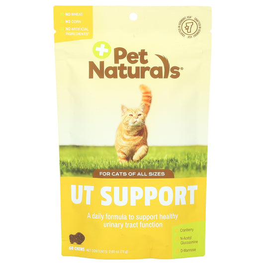 Pet Naturals, UT Support, For Cats, All Sizes, 60 Chews, 2.65 oz (75 g)