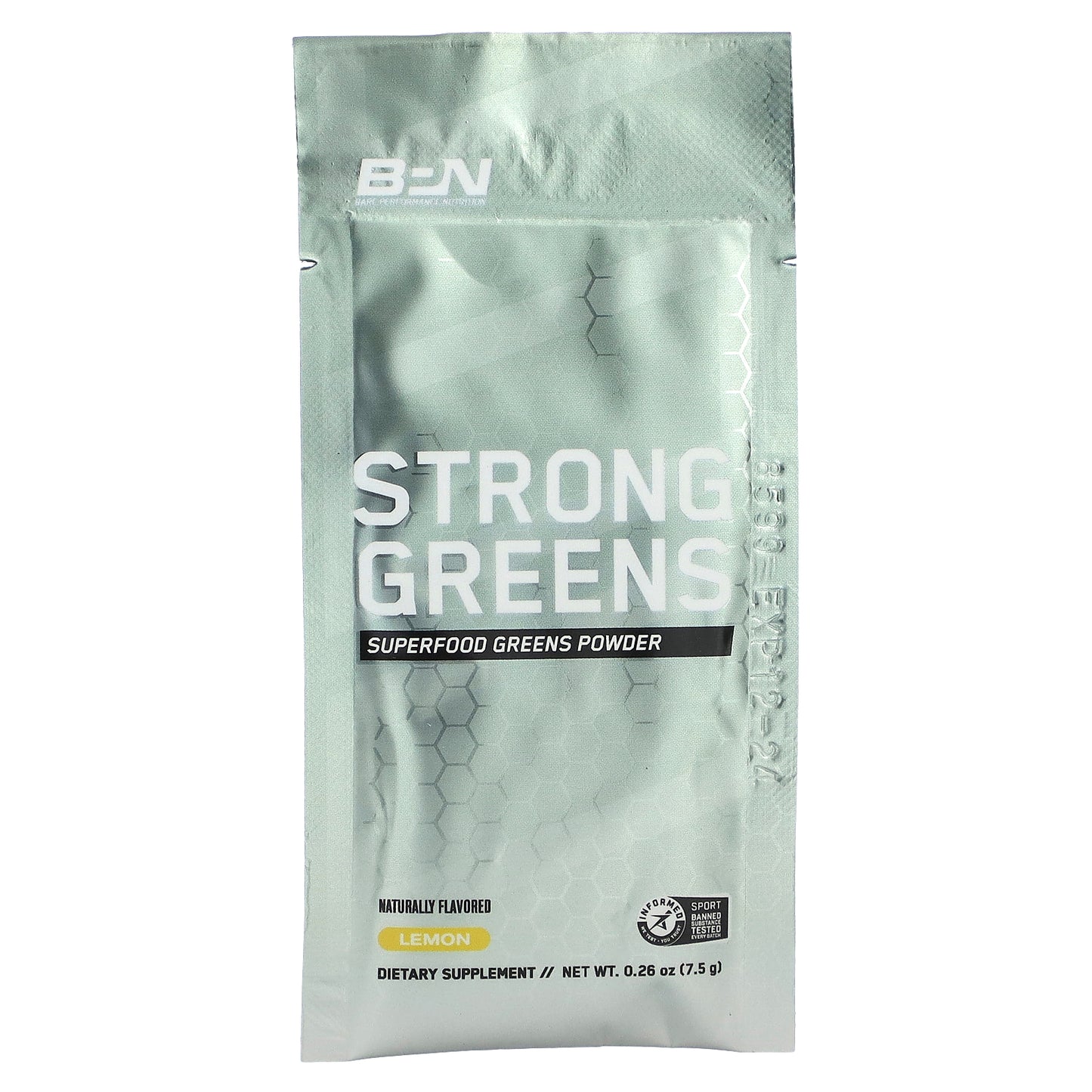 BPN, Strong Greens, Lemon, 20 packets, 0.26 oz (7.5 g) Each