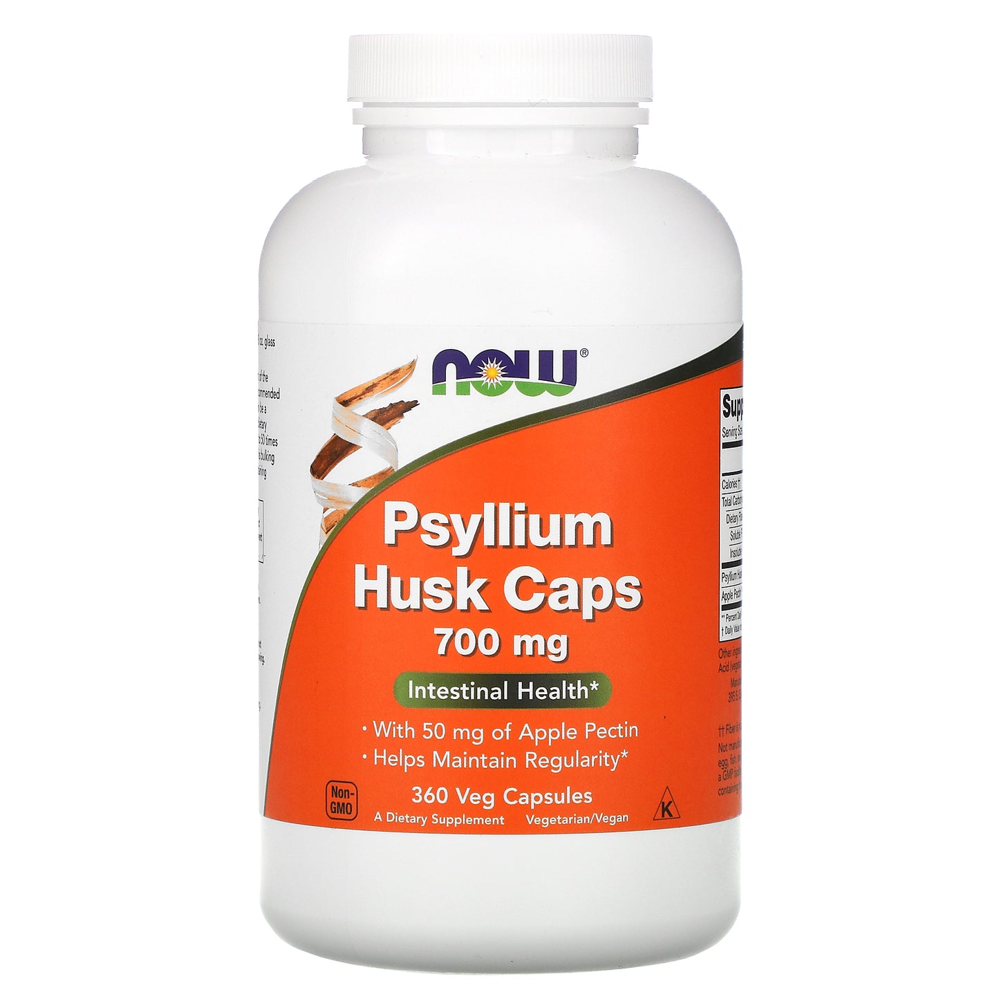 NOW Foods, Psyllium Husk Caps, 700 mg , 360 Veg Capsules