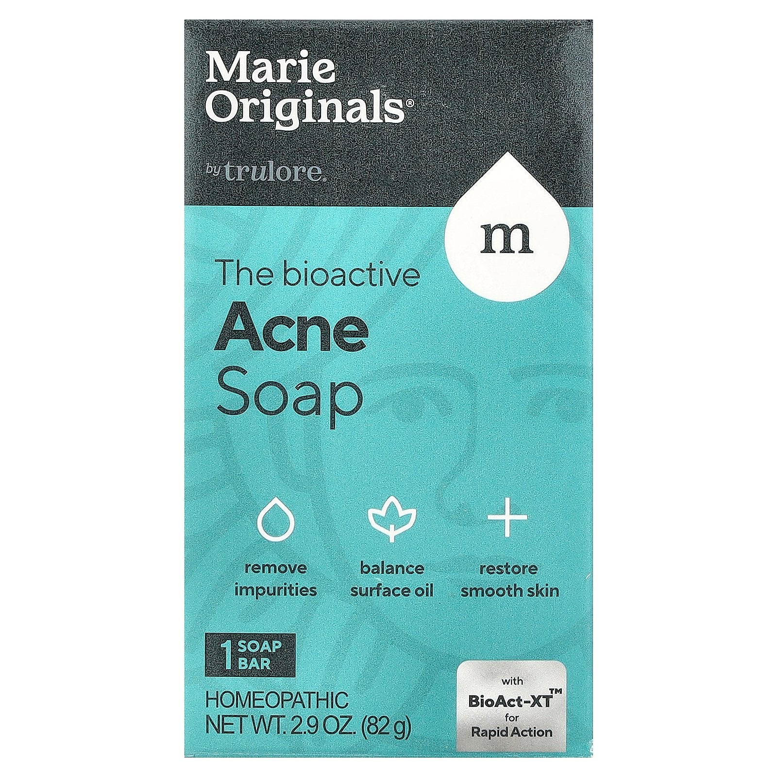 Marie Originals, The Bioactive Acne Bar Soap, 2.9 oz (82 g)